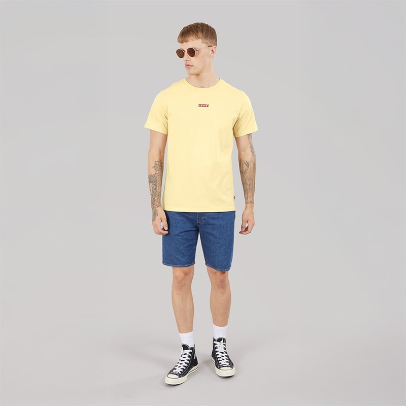 Levi's Mens Relaxed Baby Tab T-Shirt Soybean - Image 4