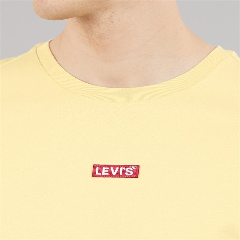 Levi's Mens Relaxed Baby Tab T-Shirt Soybean - Image 5