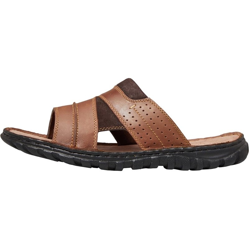 Lotus Mens Cole Sandals Tan - Image 2