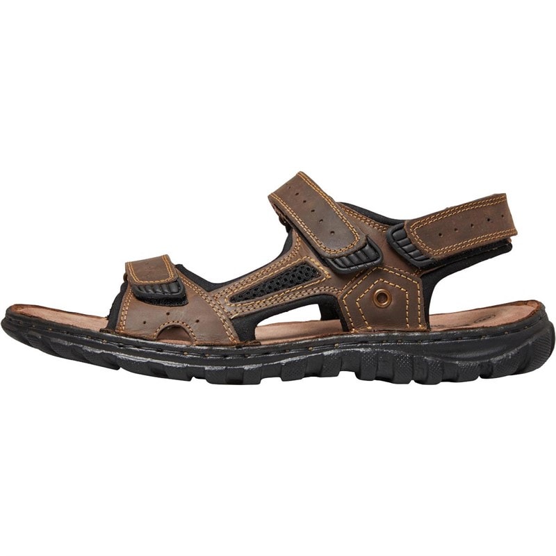 Lotus Mens Douglas Sandals Brown - Image 1