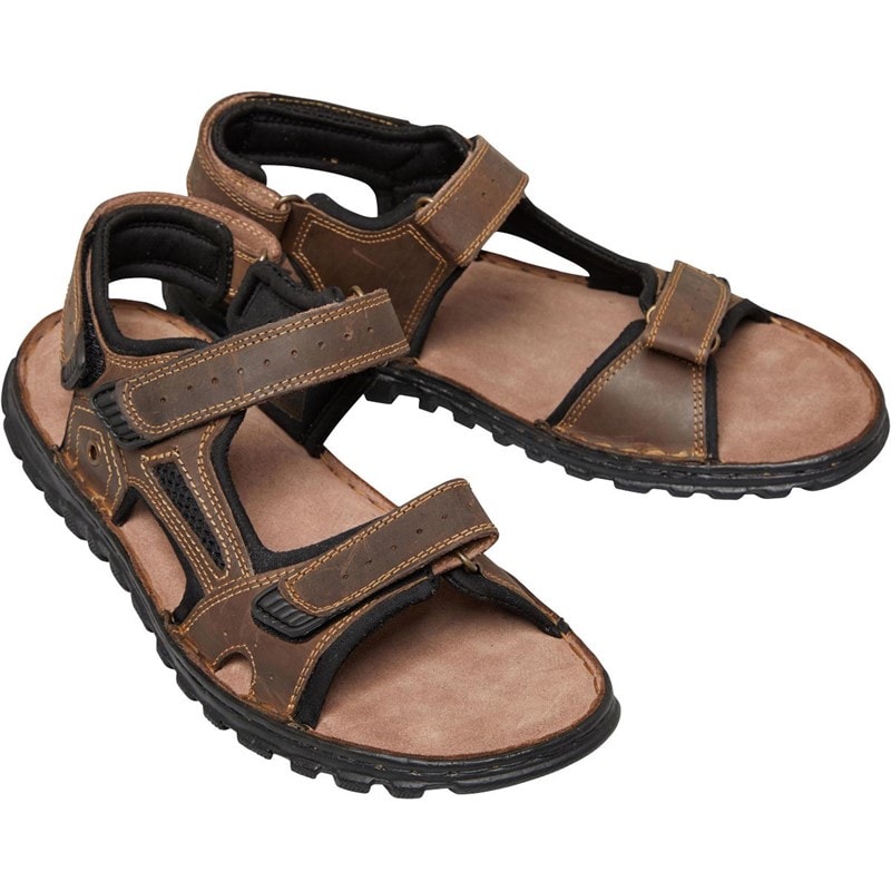 Lotus Mens Douglas Sandals Brown - Image 2