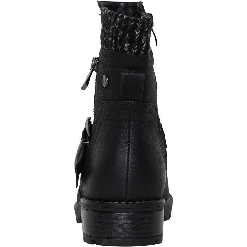 Lotus Womens Jemma Ankle Boots Black - Image 3