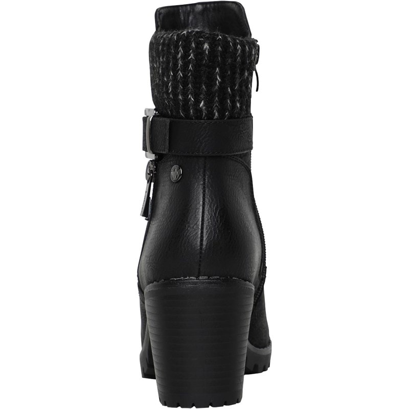 Lotus Womens Jodie Ankle Boots Black - Image 3