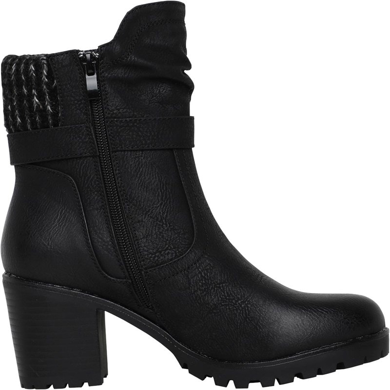 Lotus Womens Jodie Ankle Boots Black - Image 5
