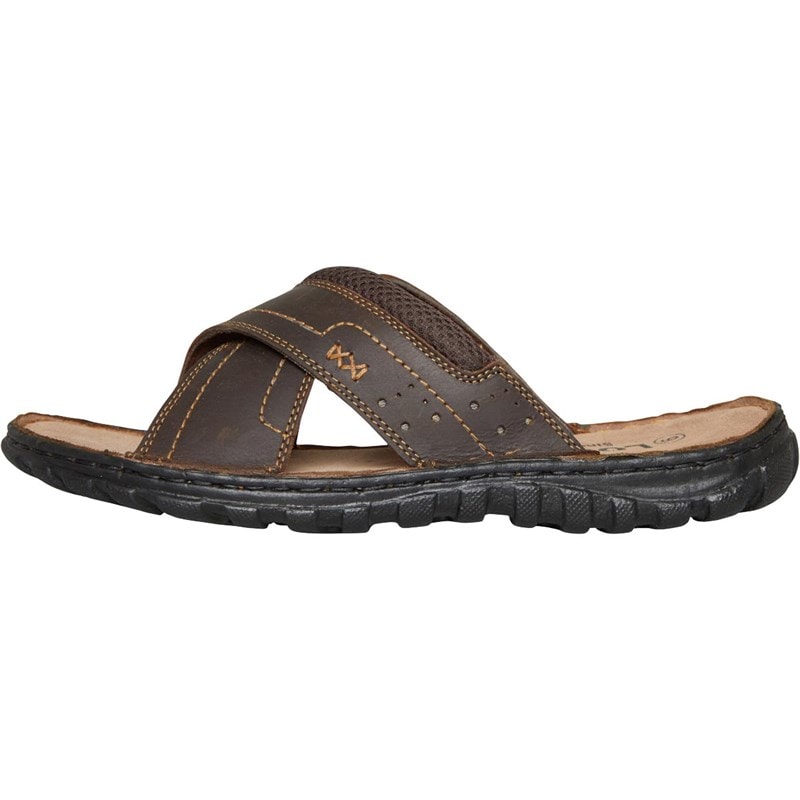 Lotus Mens Mikey Sandals Brown - Image 2