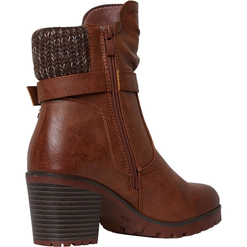 Lotus Womens Jodie Boots Tan - Image 4