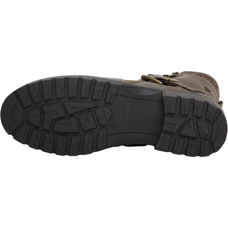 Lotus Womens Jemma Boots Taupe - Image 2
