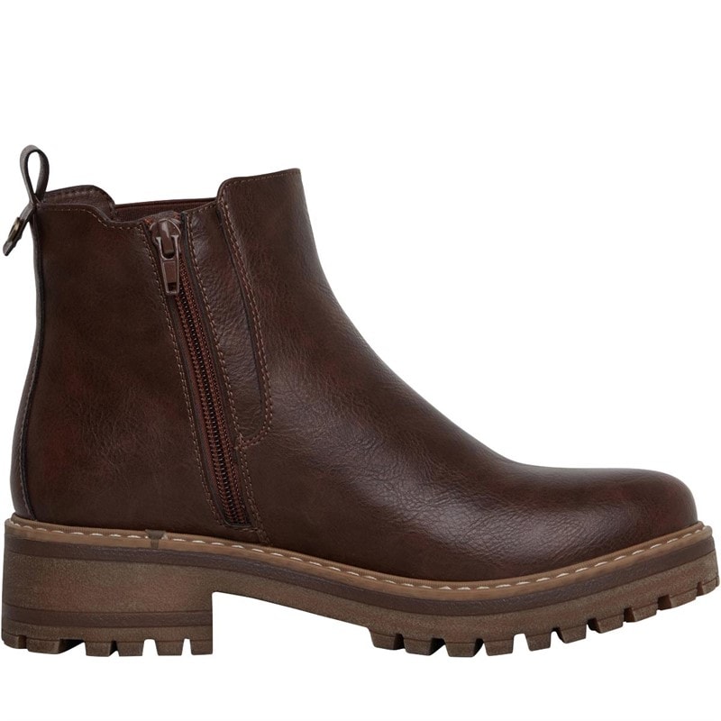 Lotus Womens Lottie Chelsea Boots Brown - Image 5