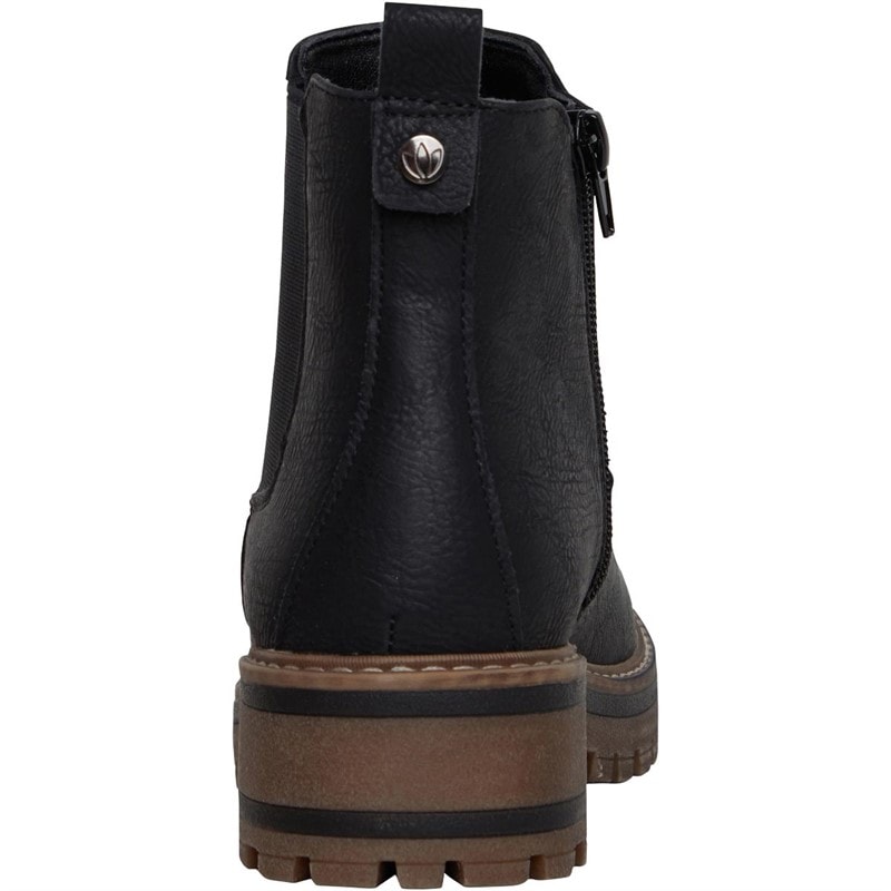 Lotus Womens Lottie Chelsea Boots Black - Image 3