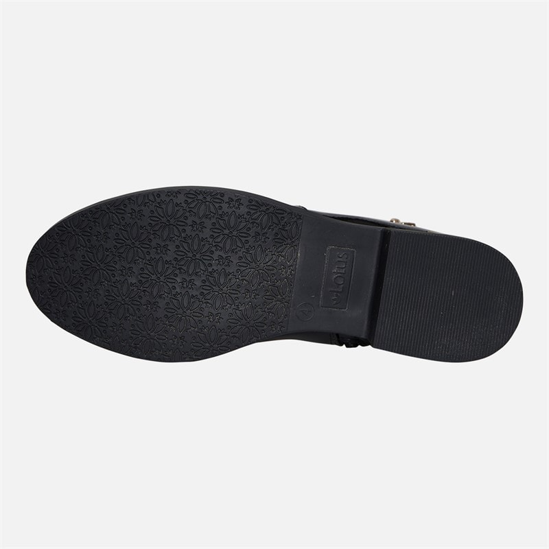 Lotus Womens Vada Ankle Boots Black - Image 2