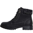 Lotus Womens Emmeline Zip Ankle Boots Black