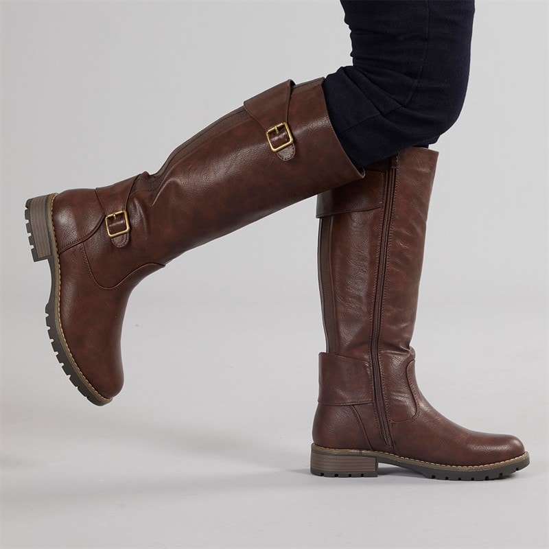 Lotus Womens Brandi Knee High Boots - Image 1