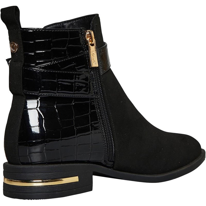 Lotus Womens Laurel Ankle Boots Black - Image 5