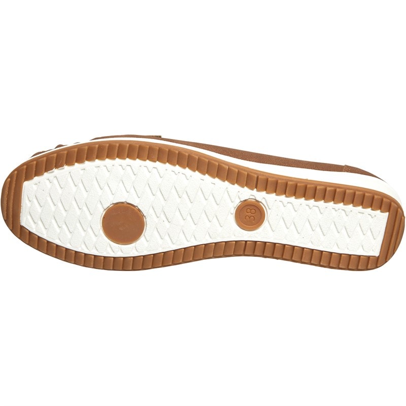 Lotus Womens Durante Loafers Tan - Image 2
