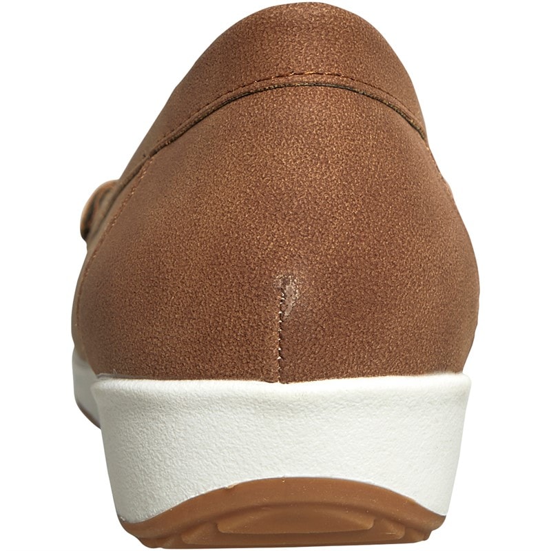 Lotus Womens Durante Loafers Tan - Image 3