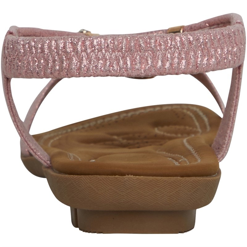 Lotus Womens Rennes Sandals Pink - Image 4