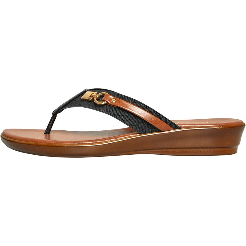 Lotus Womens Esino Sandals Black - Image 2