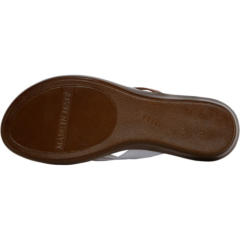 Lotus Womens Esino Sandals White - Image 3
