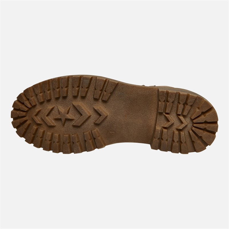 Lotus Womens Dorset Lace Up Boots Taupe Nubuck - Image 3