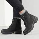 Lotus Womens Dorset Lace Up Boots Black