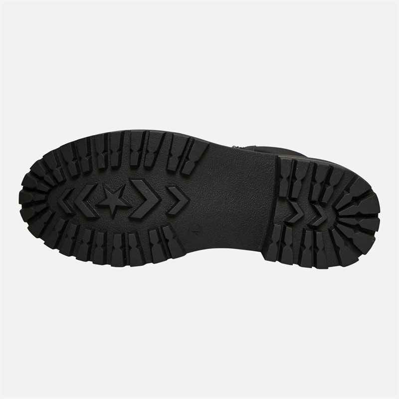 Lotus Womens Dorset Lace Up Boots Black - Image 3