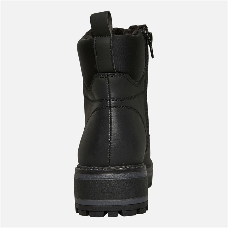 Lotus Womens Dorset Lace Up Boots Black - Image 4