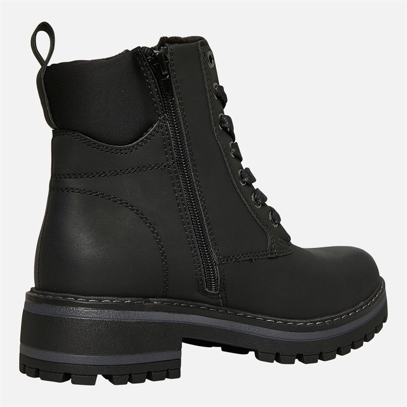 Lotus Womens Dorset Lace Up Boots Black - Image 5