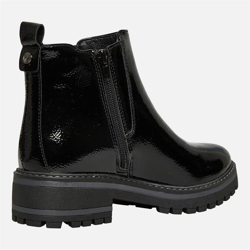 Lotus Womens Lottie Chelsea Boots Black Patent - Image 5