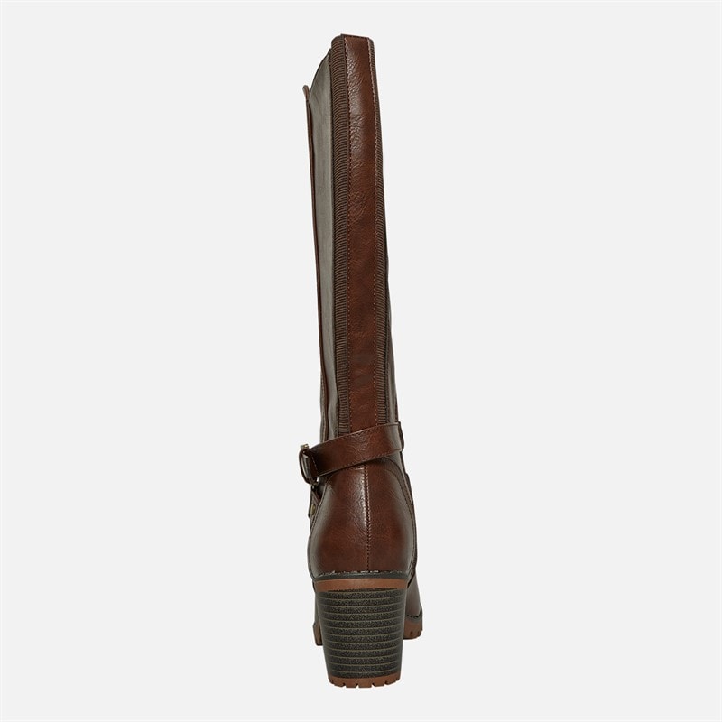 Lotus Womens Melina Knee High Boots Brown - Image 4