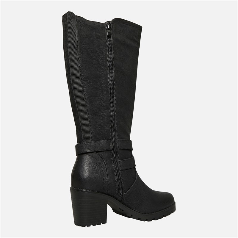 Lotus Womens Melina Knee High Boots Black - Image 5