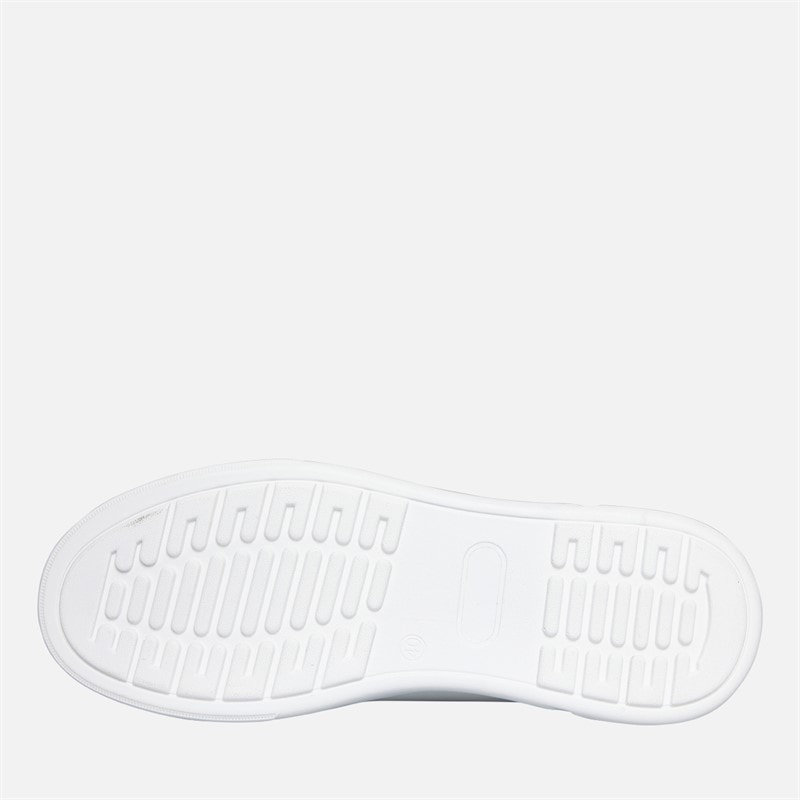 Lotus Womens Matia Zip Detail Trainers White - Image 3