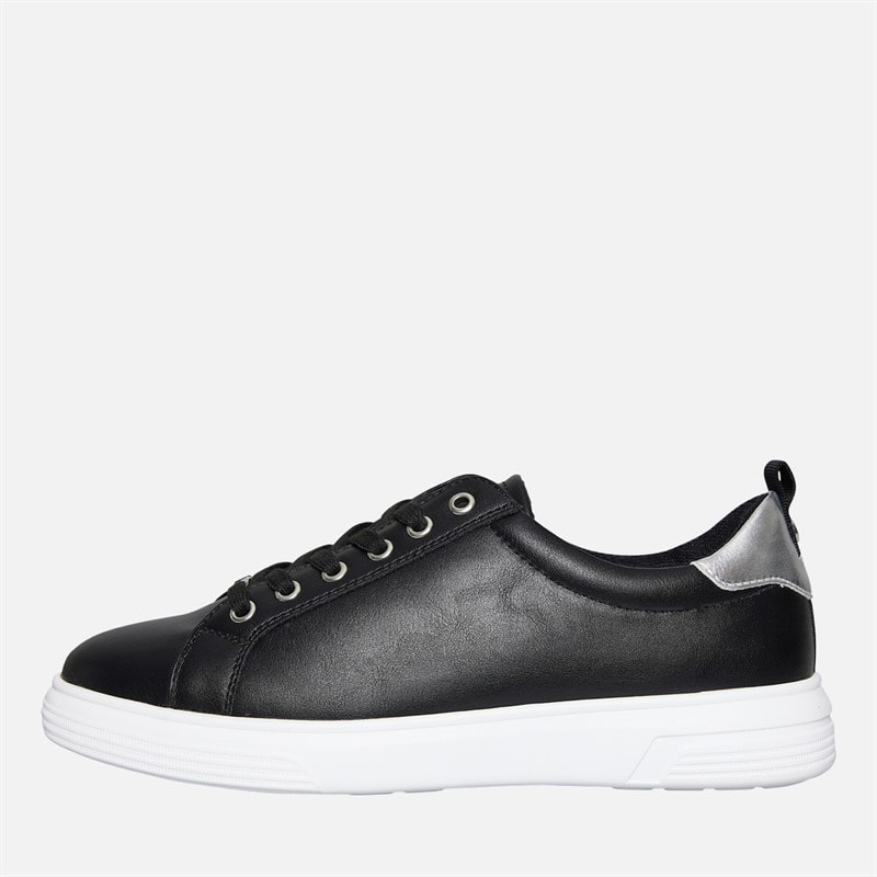 Lotus Womens Matia Zip Detail Trainers Black - Image 2