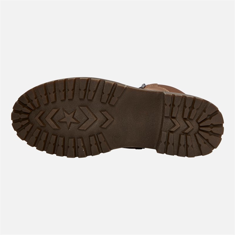 Lotus Womens Dorset Lace Up Boots Chestnut - Image 3
