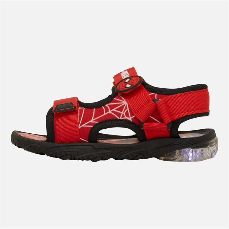 Spiderman Boys Infant Light Up Sandals Multi - Image 2