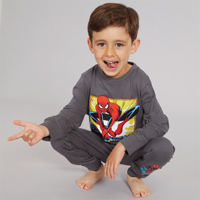 Spiderman Boys Pyjama Set Thunderstorm - Image 3