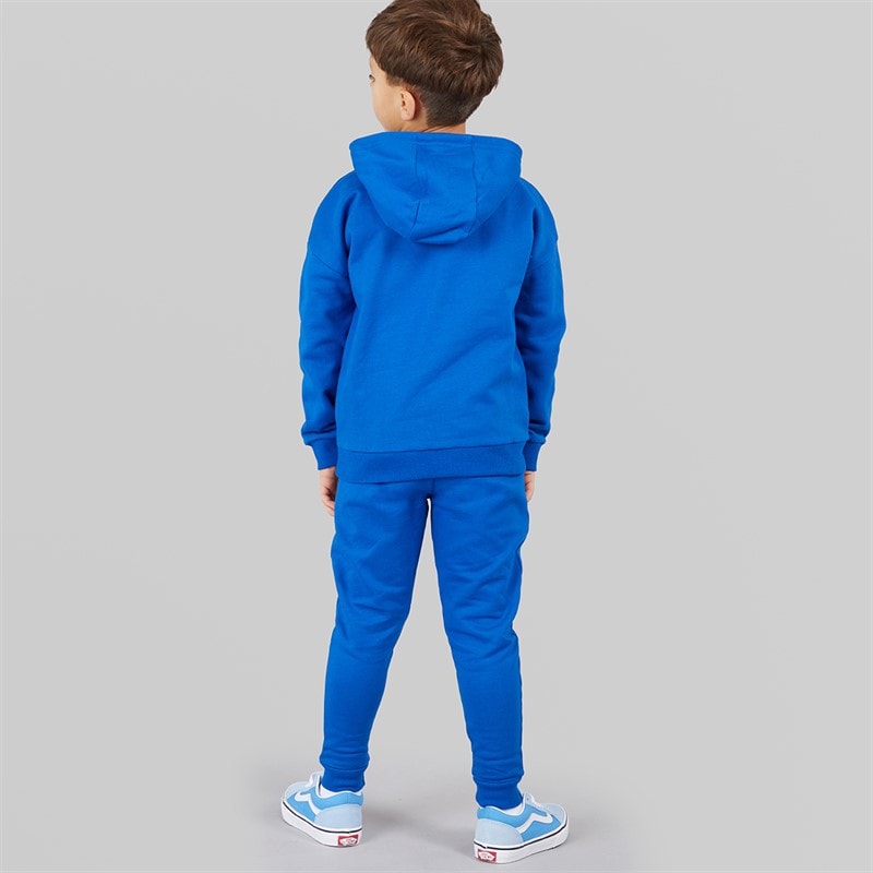 Spiderman Boys Spidey & Friends Hoodie And Joggers Tracksuit Cobalt Blue - Image 2