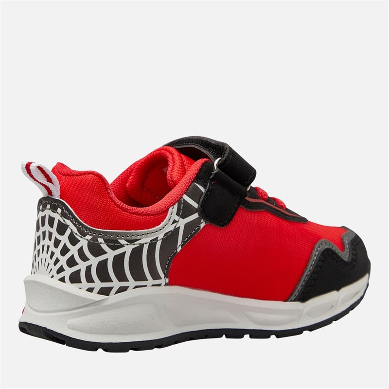 Spiderman Infant Boys Light Up Trainers Black - Image 5