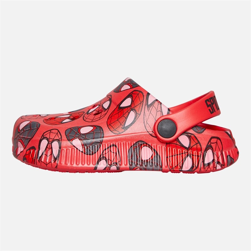 Spiderman Infant Boys Clogs Red/Multi - Image 2