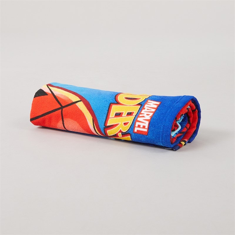Spiderman Boys Microfiber Towel Multi - Image 3