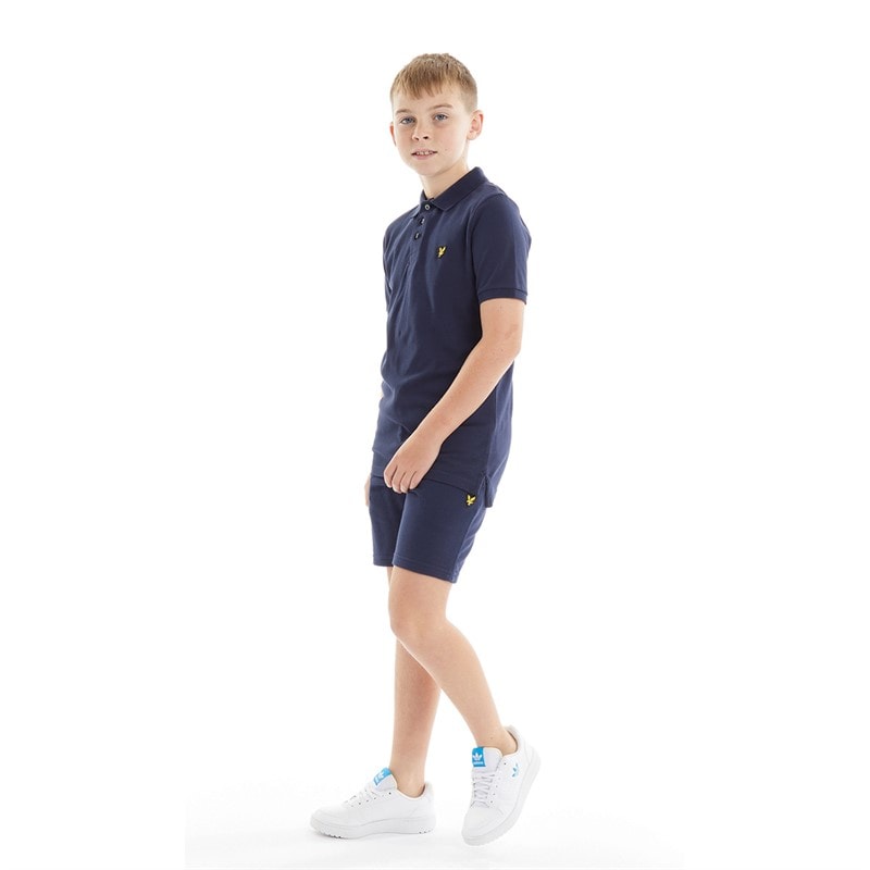 Lyle And Scott Boys Shorts Navy Blazer - Image 4