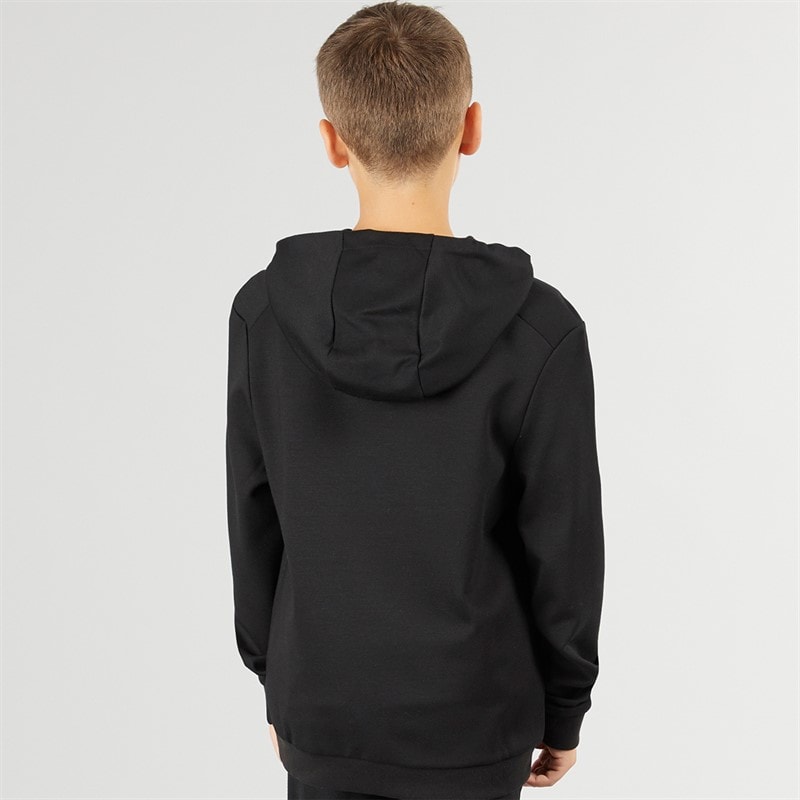 Lyle And Scott Boys Fly Fleece Hoodie Z865 Jet Black - Image 2