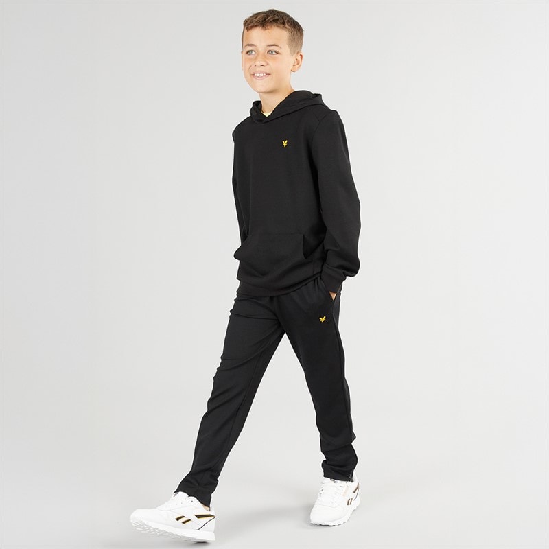 Lyle And Scott Boys Fly Fleece Hoodie Z865 Jet Black - Image 3