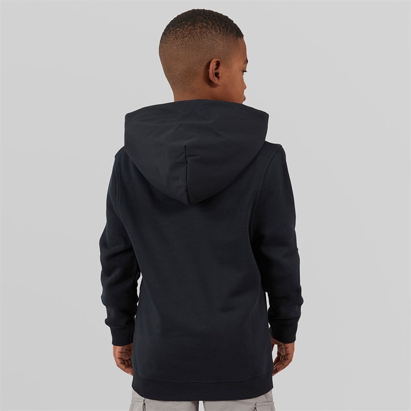 Lyle And Scott Boys Ripstop Pocket Hoodie Z271 Dark Navy - Image 2