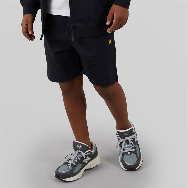 Lyle And Scott Boys Fly Fleece Shorts Z271 Dark Navy