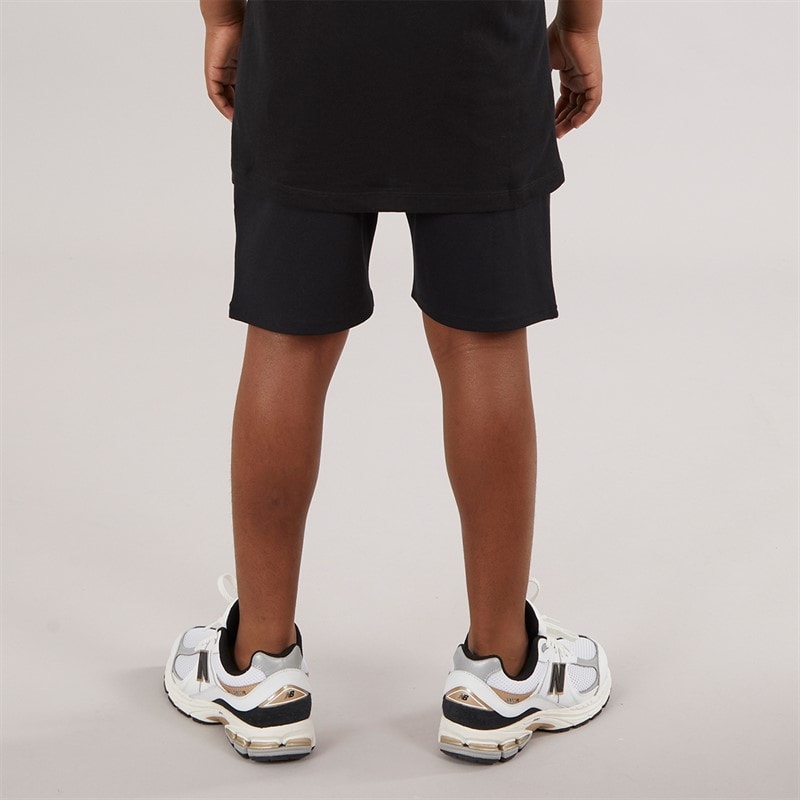 Lyle And Scott Boys Fly Fleece Shorts Z865 Jet Black - Image 2