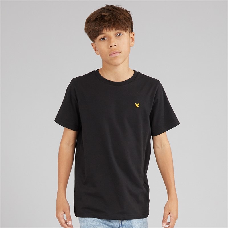 Lyle And Scott Boys T-Shirt Jet Black - Image 1