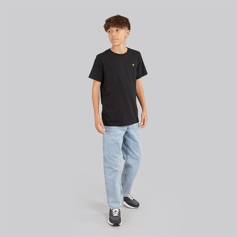 Lyle And Scott Boys T-Shirt Jet Black - Image 3