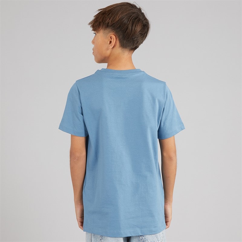Lyle And Scott Boys T-Shirt Ocean Sky - Image 2
