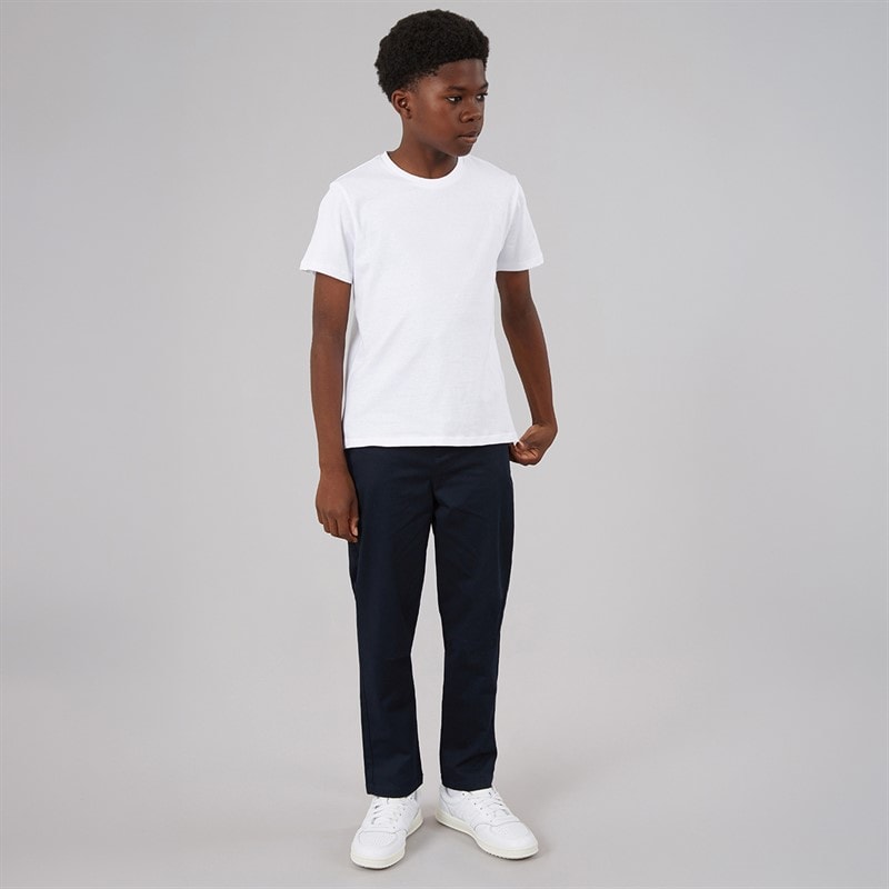 Lyle And Scott Boys Chinos Dark Navy - Image 4