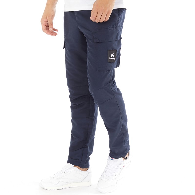 Money Mens Cargo Engineer Pants Navy - Image 1